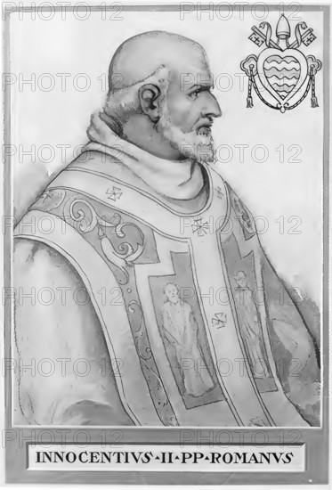 Innocent II, formerly Gregorio Papareschi di Guidoni, born in front of 1088 in Rome, died September