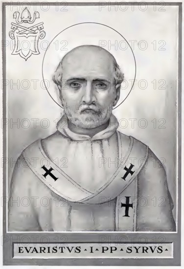 Evaristus (born in the 1st century, died probably 105-107 in Rome) was a leading figure in the