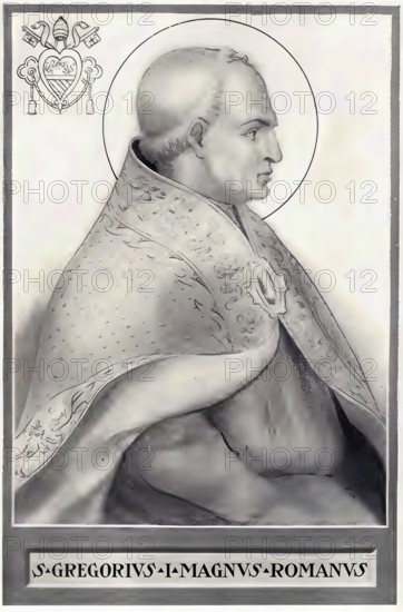 Gregory the Great (Gregorius, as Pope Gregory I, born around 540 in Rome, died there on 12 March