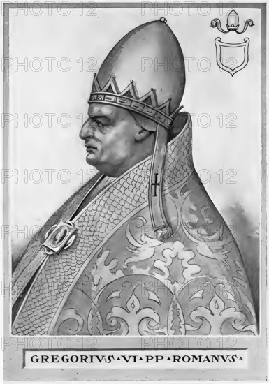 Gregory VI (born Johannes Gratianus Pierleoni, died probably November 1047 in Cologne) was Pope