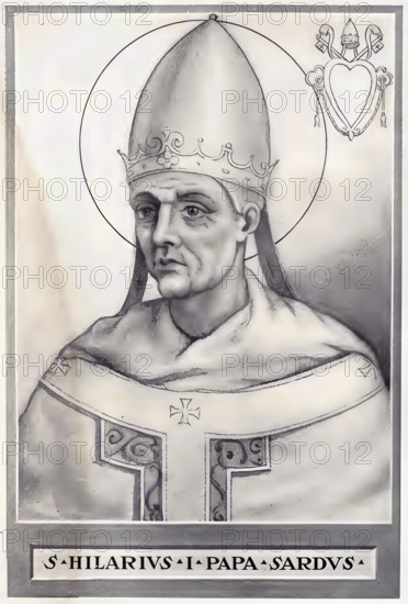 Saint Hilarius, also Hilarus (died 28 February (?) 468) was Pope from 461 to 468, Historical,