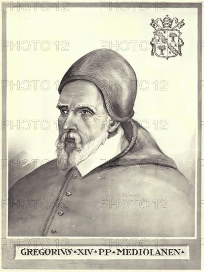 Gregory XIV (born 11 February 1535 in Somma Lombardo, died 16 October 1591 in Rome), real name