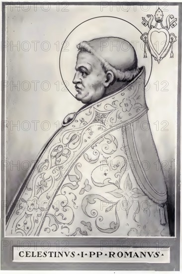 Coelestine I (Latin: the Celestial, born in front of 10 September 422, died 27 July 432) was Pope
