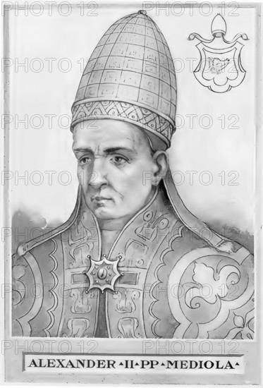 Alexander II, previously Anselmo da Baggio (born around 1010 to 1015 in Baggio near Milan, died 21