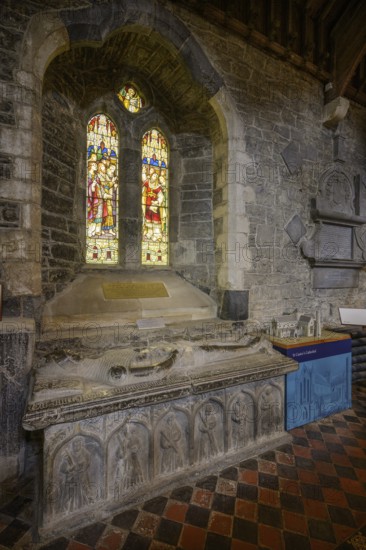 Tomb of James Schortals and Katherine Whyte, St. Canice's Cathedral, Kilkenny, County Kilkenny,