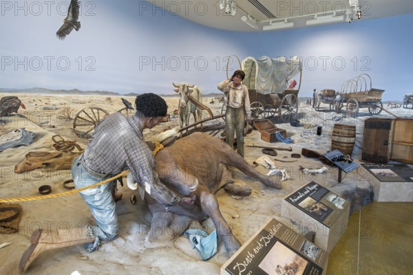 Elko, Nevada - The California Trail Interpretive Center tells the story of the emigrants who