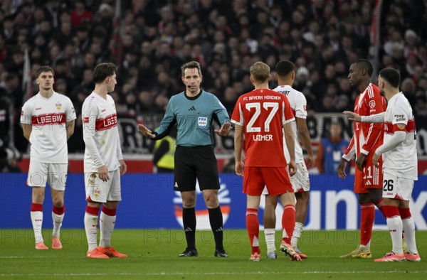 Waiting for the decision of the VAR, video assistant, video evidence, video referee video assistant
