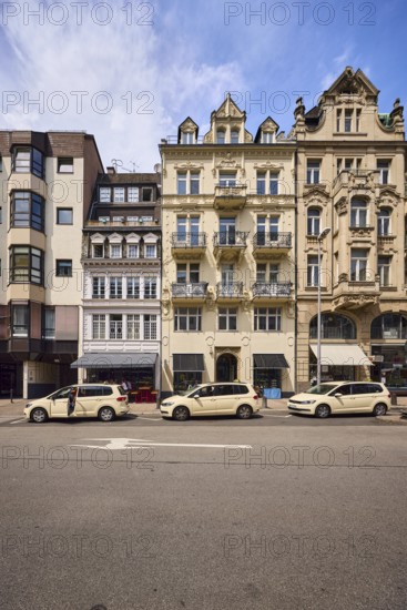 Row of houses, general architecture, modern buildings, historic buildings, residential buildings