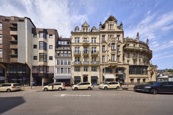 Row of houses, general architecture, modern buildings, historic buildings, residential buildings