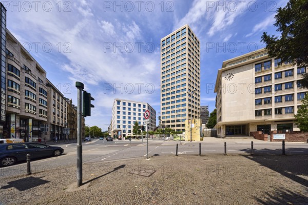 Commercial building, building, high-rise building, general architecture, residential tower, Hessian