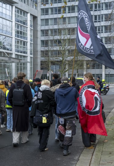 School strike against military service, around 600 participants in a demonstration against the