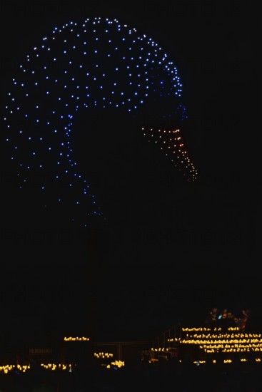 D, drone show