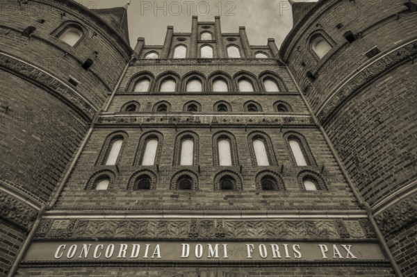 Concodia Domini Fotris Pax: The harmony of the Lord, the peace of the father, a saying at the