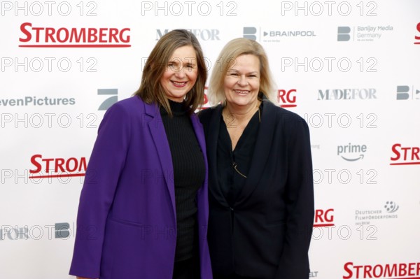 Katrin GÃ¶ring-Eckardt and Nancy FÃ¤ser at the world premiere of Stromberg - Everything again as