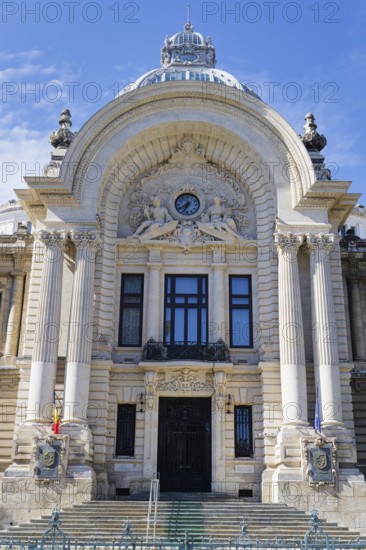 CEC Palace in French architecture, Headquarters of the Romanian National Savings Bank and house of