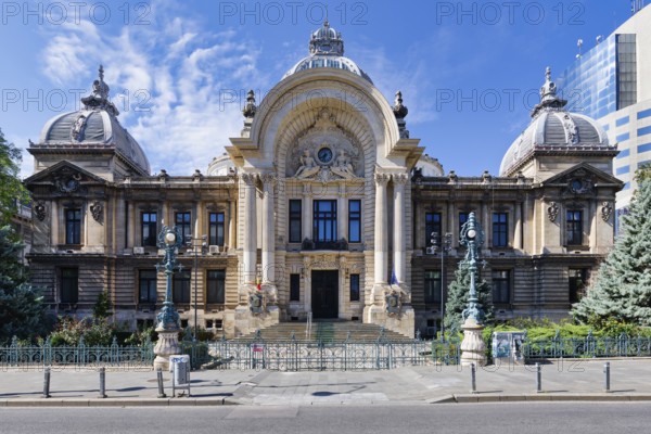 CEC Palace in French architecture, Headquarters of the Romanian National Savings Bank and house of