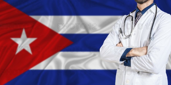 Cuba national health system. Cuba health and medical insurance concept