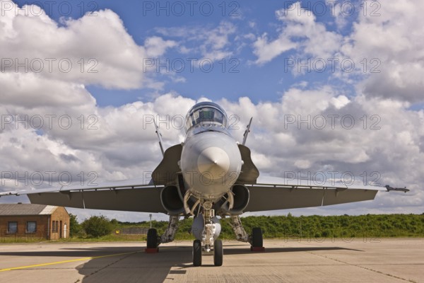 McDonnell Douglas FA-18D Hornet jet-powered twin-engine, two-seater multi-purpose fighter aircraft,