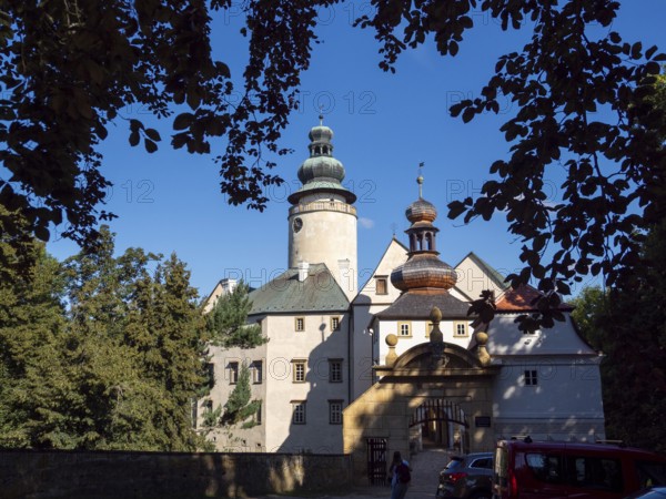 Lemberk Castle, Castle Towers, Fairytale Castle, Lusatian Mountains, Bohemia, Czech Republic