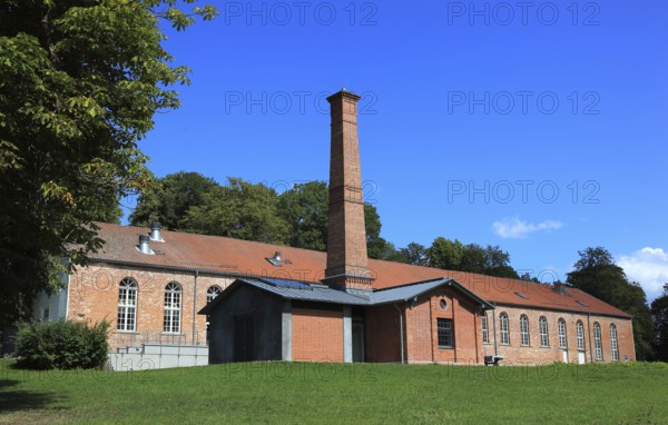 The stables built between 1821 and 1824 at the orangery in Putbus on the island of RÃ¼gen,