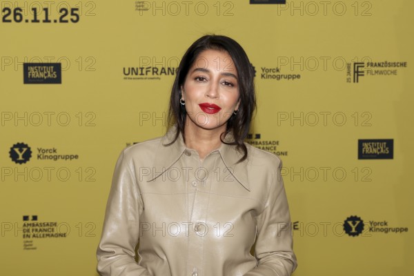 LeÃ¯la Bekhti (actress) presents WITH LOVE AND CHANSONS at Cinema Paris at the French Film Week in