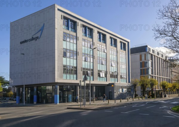 Maths and Science Centre building, Exeter College further education college, Queen Street, Exeter,
