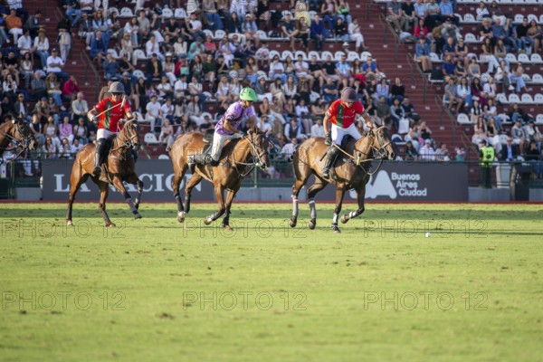 Scene at the 132nd Argentinean Open Polo Championship (Spanish 132nd Abierto Argentino de Polo de