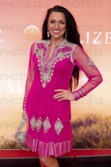 Cara Ciutan at the Cirque du Soleil Alizé world premiere at the Berliner Theater am Potsdamer Platz