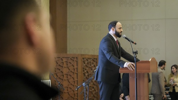 Gaziantep, Turkey â€“ November 20, 2025: Aleppo Governor Azzam Al-Ghareeb paid an official visit to