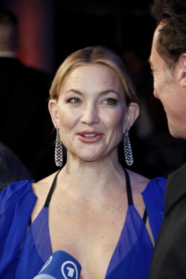 Kate Hudson and Hugh Jackman at the Song Sung Blue Red Carpet Photocall at Zoo Palast Berlin on 19