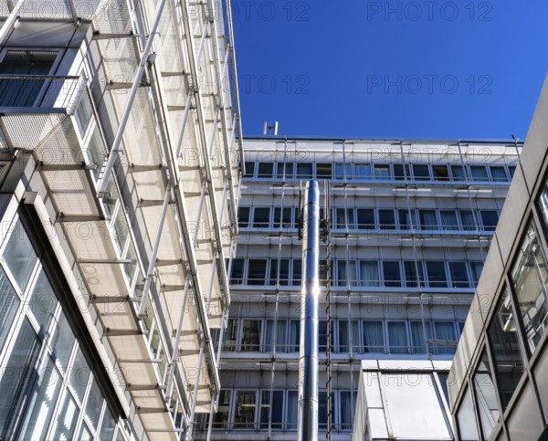 Architecture at the Technical University of Berlin on 17th June Street in Berlin Charlottenburg,