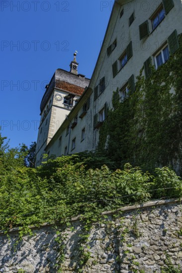 The Martinsturm, a local landmark in the Upper Town, the historic old town of Bregenz am Lake
