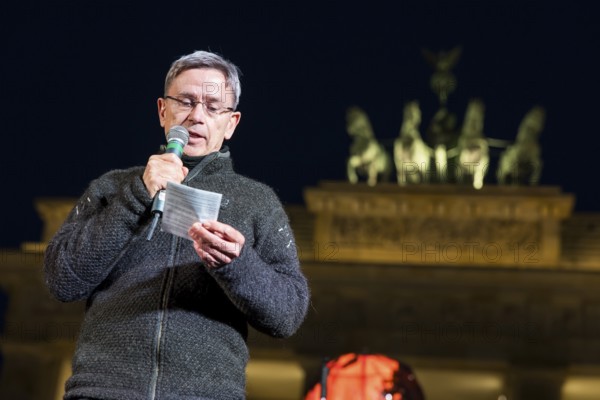 Stefan Rahmstorf (climate researcher at the Potsdam Institute for Climate Impact Research) speaks