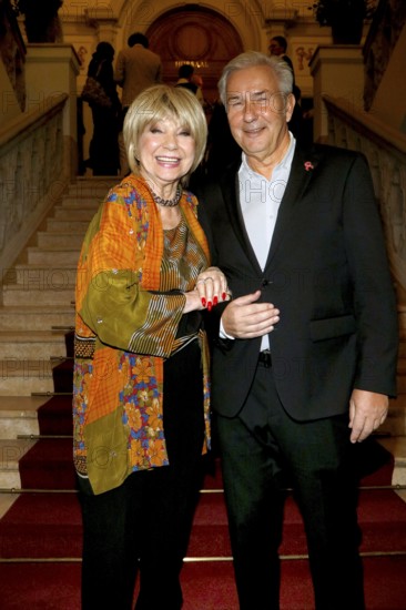 Judith Winter and Klaus Wowereit at the eighth GÃ–TZ GEORGE PRIZE ceremony at the