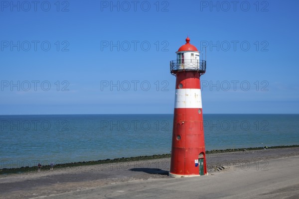 Westkapelle, Zeeland, Netherlands - Lighthouse Westkapelle, lighthouse 't Lage Licht. The