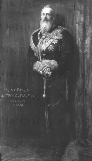 Luitpold Karl Joseph Wilhelm of Bavaria (born 12 March 1821 in Würzburg, died December 1912 in