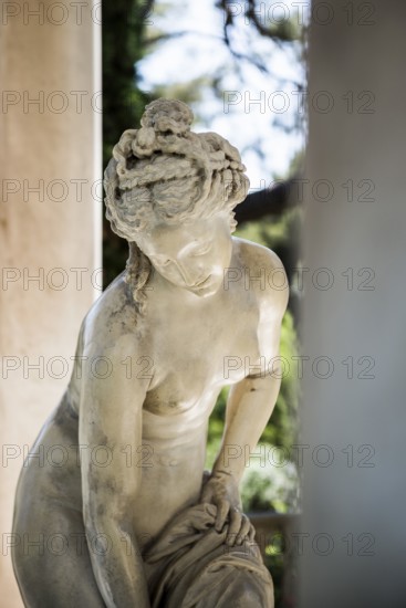 Park, Villa Ephrussi de Rothschild, Saint-Jean-Cap-Ferrat, Cap Ferrat, Alpes Maritimes, Provence
