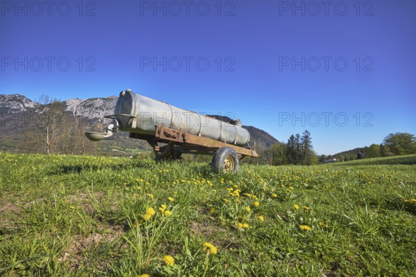 Cattle watering, agricultural equipment, cultural landscape, agriculture, mountain landscape,