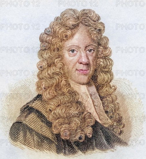 Denzil Holles, 1St Baron Holles, 1599 To 1680, English Statesman And Writer, Historical, coloured,