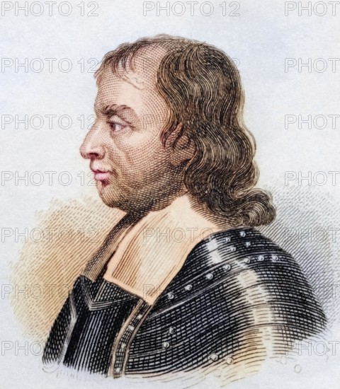 Oliver Cromwell (born 25 April 1599 in Huntingdon, died 3 September 1658 in Westminster) was an