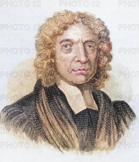 John Strype, 1643 to 1737, English church historian and biographer, from the book Crabbe's
