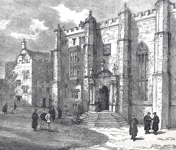 University of Durham in 1880, Durham University, University in the city of the same name in the