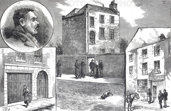 The Murder League in Dublin, James Fitzharris, the house in Richmond, Cross Kevon Street and