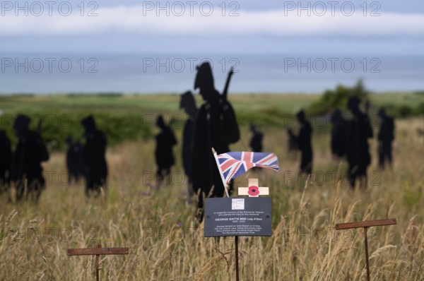 Installation, George Batts MBE, Standing with Giants, honours the sacrifices of fallen British