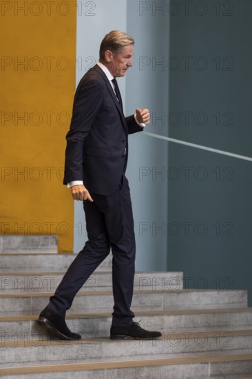 Mathias Döpfner (CEO of Axel Springer SE) after the Made for Germany investment summit at the