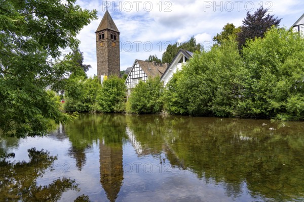 Saalhausen, Lennestadt, on the Sauerlandring cycle path, an 84 km long circular cycle path between