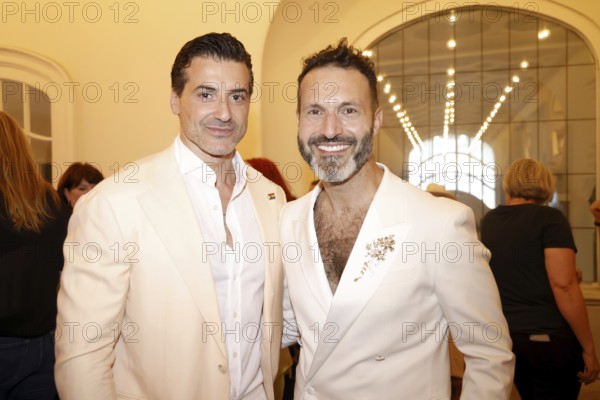 Matthew Saliba and Alfonso Pantisano at the show - Gemeinsam Bunt - the 6th benefit concert on 14