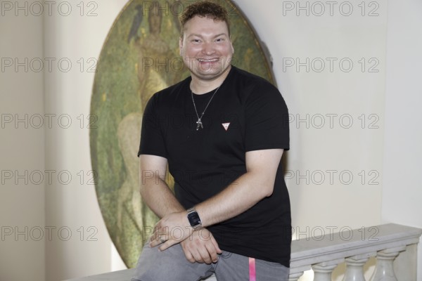 Christian Jährig, winner of the 21st season of Deutschland sucht den Superstar at the show -