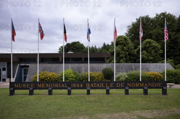 Museum, Musée memorial 1944 de la Bataille de Normandie, D-Day, Operation Overlord, Bayeux,