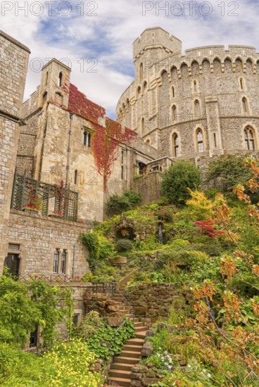 Windsor Castle is located in the English town of Windsor in the south of England in the county of
